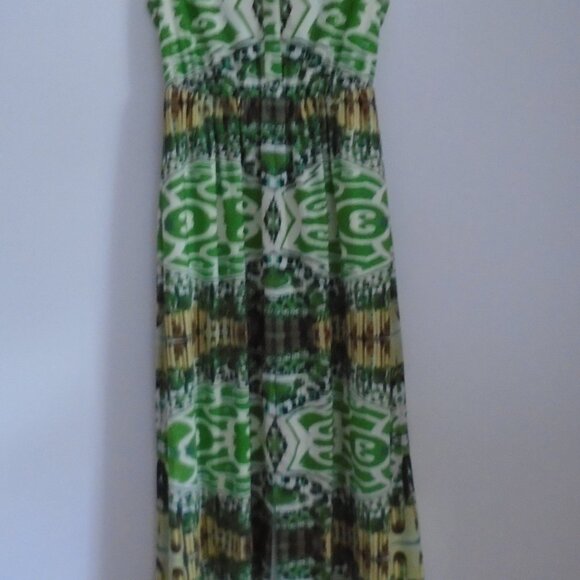 Alice + Olivia floor length sleeveless maxi dress park green space garden 6 US - Picture 4 of 16